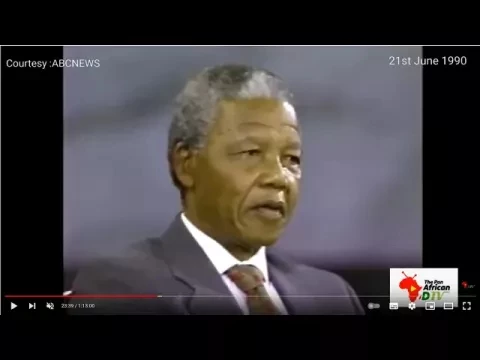 Powerful Nelson Mandela Interview at Town Hall, USA that amazed the whole world (June 21st 1990)